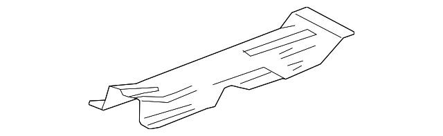 22998681 Деталь REAR RAIL, LEFT