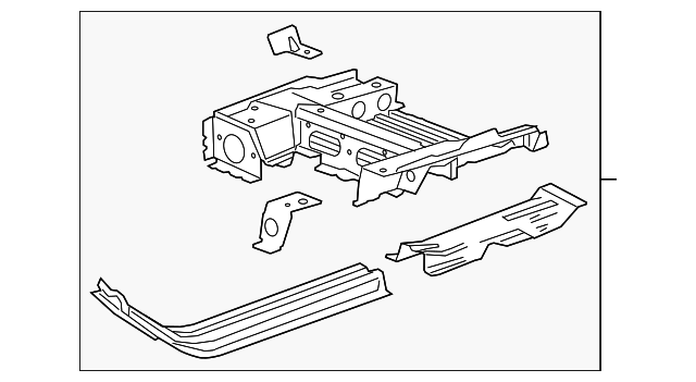 23344906 Деталь RAIL ASSY, LEFT