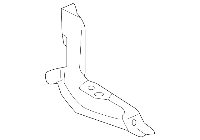 19170608 Деталь REAR BRACKET, LEFT