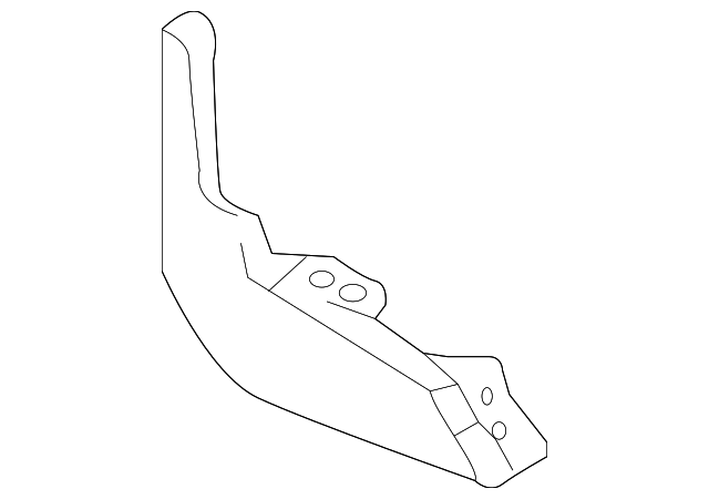 19170606 Деталь FRONT BRACKET, LEFT