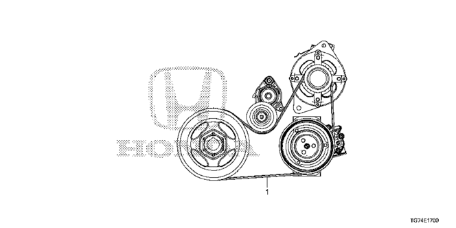 PILOT ALTERNATOR BELT