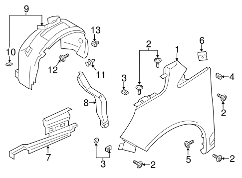 C-Max FENDER & COMPONENTS
