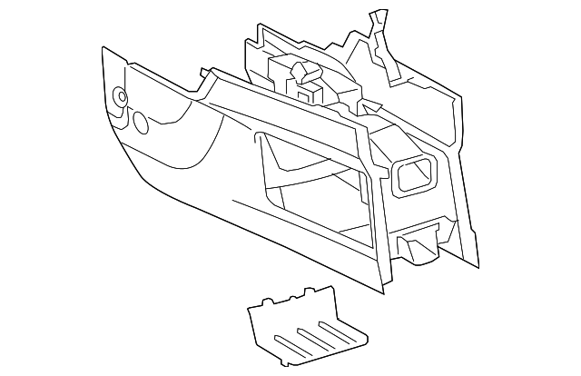 58810-48531-C0 CONSOLE BODY