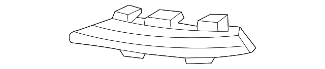 218-885-09-74 LOWER MOLDING, LEFT