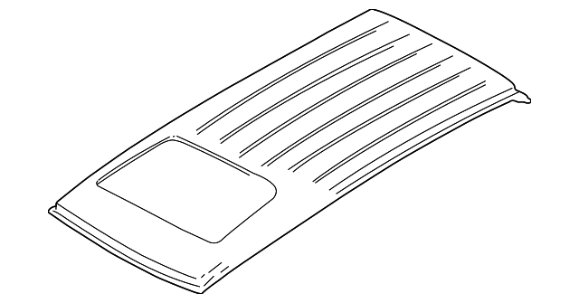 6511165D10 Деталь ROOF PANEL