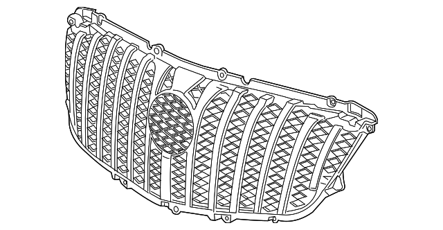 95485092 Деталь INNER GRILLE