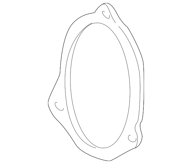 54329-0W000 Деталь UPPER MOUNT SPACER, RIGHT