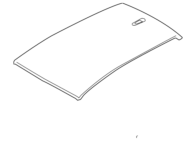 41007298018 Деталь ROOF PANEL