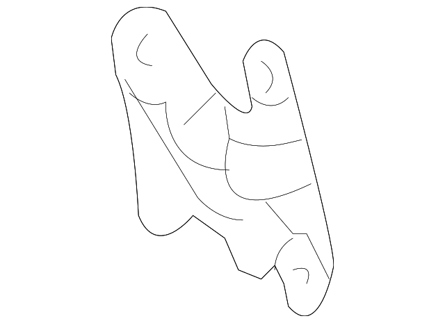 230-720-05-37 UPPER HINGE, LEFT