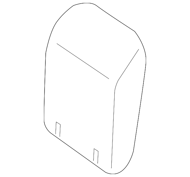 86400-3KE0A Деталь HEADREST, RIGHT