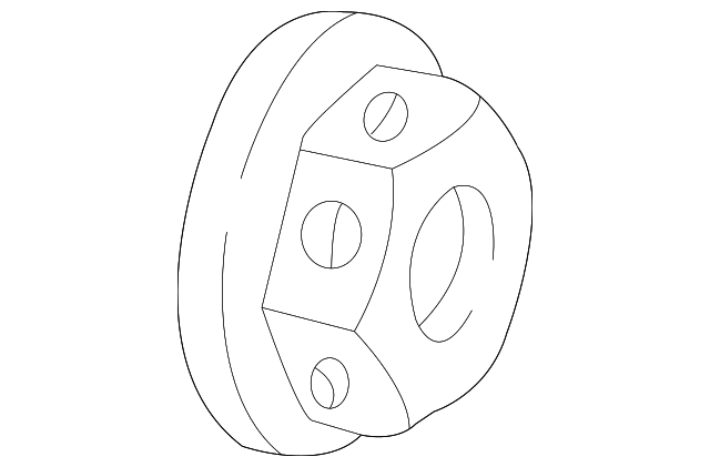 F3LY-3B477-A RETAINER NUT