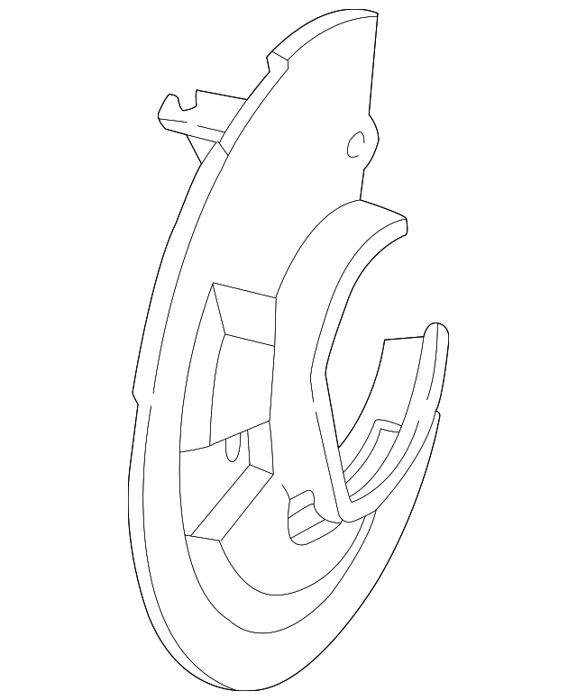3W1Z-2K005-AA SPLASH SHIELD, LEFT
