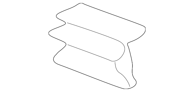 MR496692 Деталь BUMPER GRILLE, RIGHT