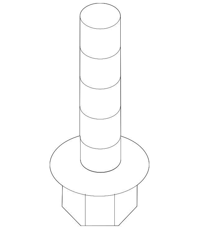 11254-06207-K ENGINE COVER BOLT