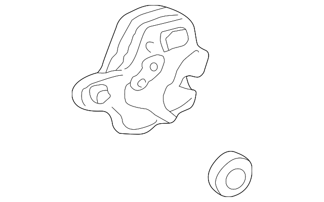 69060-AA040 LOCK ASSY, LEFT
