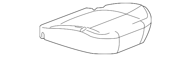 89043073 Деталь SEAT CUSHION PAD, LEFT