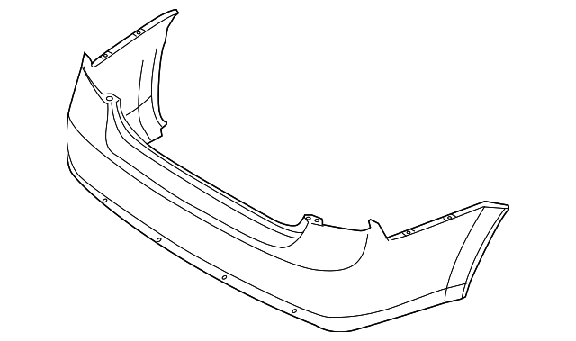 7181185Z10 Деталь BUMPER COVER