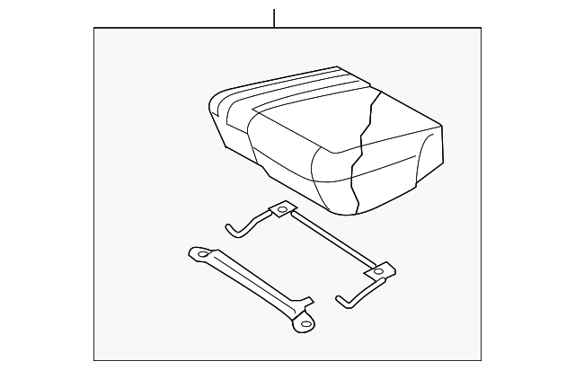 ZZDM-57-230-04 Деталь SEAT CUSHION