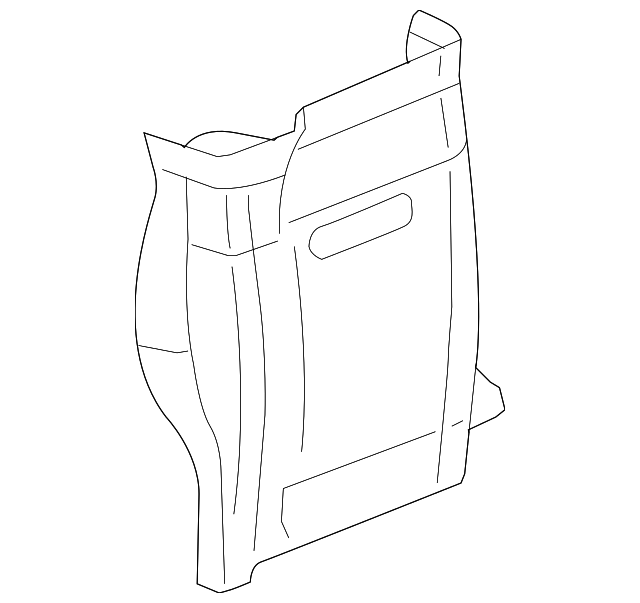 15104097 Деталь PILLAR TRIM