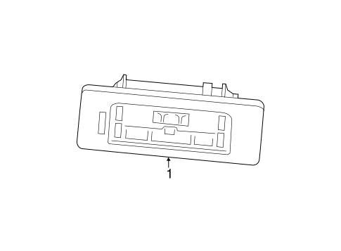 X6 LICENSE LAMPS