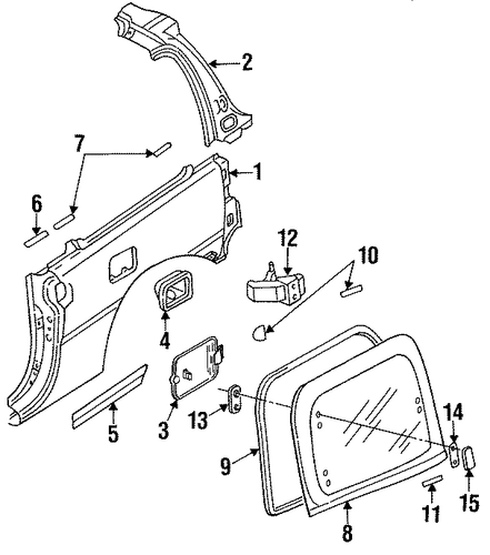 Impulse QUARTER PANEL & COMPONENTS