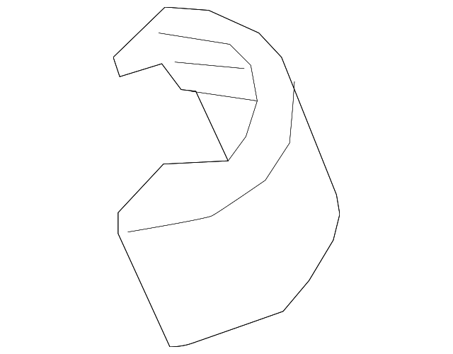 72-11-2-758-938 Деталь BELT & RETRACTOR TRIM, RIGHT