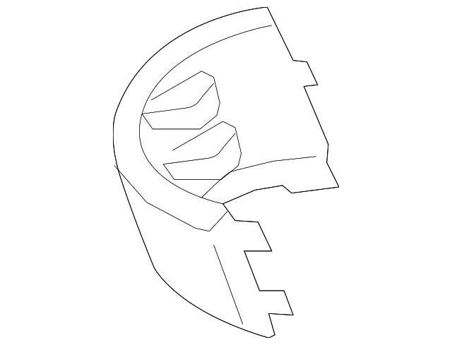 72-11-2-758-935 Деталь BELT & RETRACTOR TRIM, LEFT