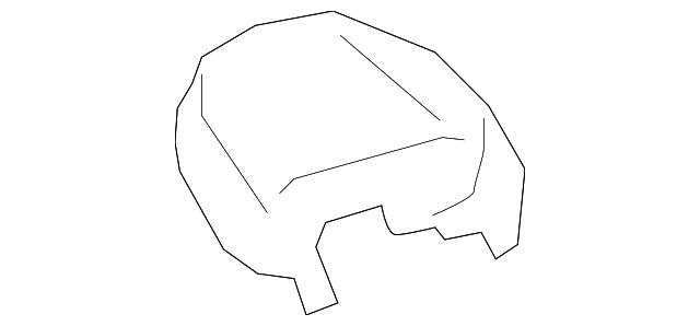 72-11-2-758-904 Деталь BELT & RETRACTOR UPPER COVER, RIGHT
