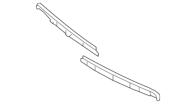 LE46-50-1A1B Деталь UPPER GRILLE PLATE, RIGHT