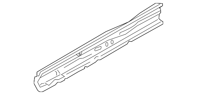 76451JU50A Деталь FLOOR SIDE RAIL, LEFT