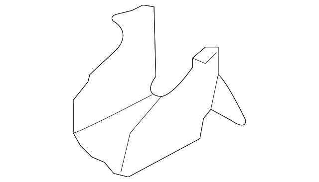 52153AG17B9P Деталь BUMPER BRACKET, RIGHT