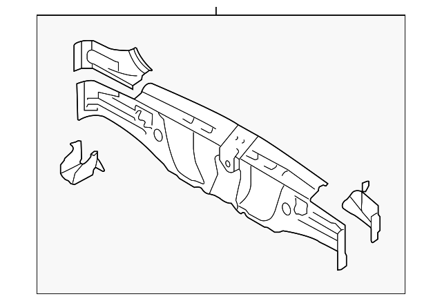 52419AG03B9P Деталь REAR BODY REINF
