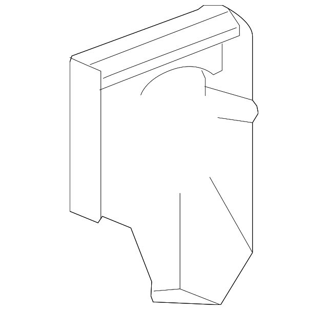 68004822AA Деталь WINDOW REGULATOR, RIGHT
