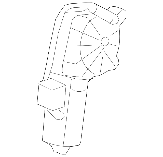 68004824AA Деталь WINDOW MOTOR, RIGHT