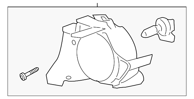 96830933 Деталь FOG LAMP ASSY, LEFT