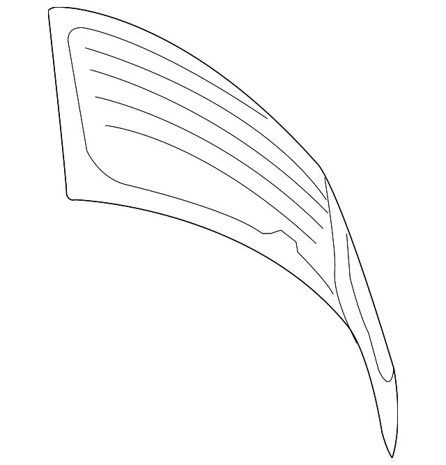 5K6-845-051-AG-NVB Деталь LIFT GATE GLASS