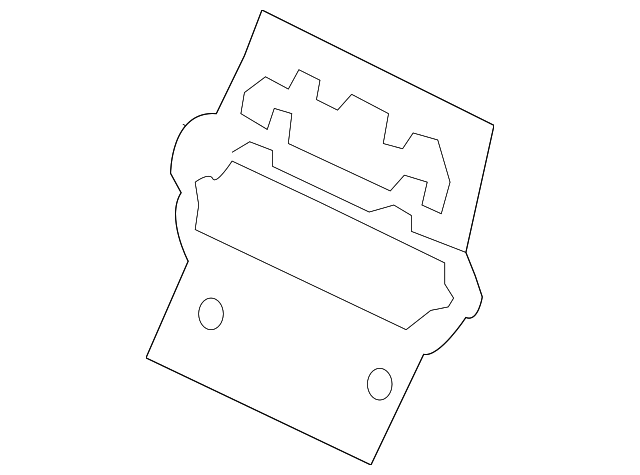 88390-1U061 Деталь SEAT BACK HEATER, RIGHT