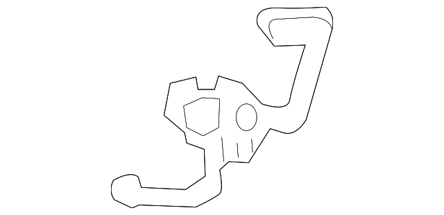 88230-2P010 Деталь RECLINE LEVER, RIGHT