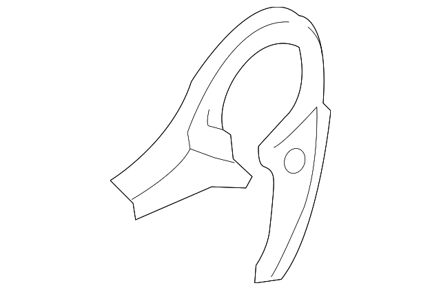 88275-1U030H9 Деталь RECLINE COVER, RIGHT