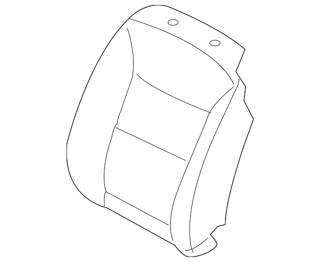 88480-1U110SAM Деталь SEAT BACK COVER, RIGHT