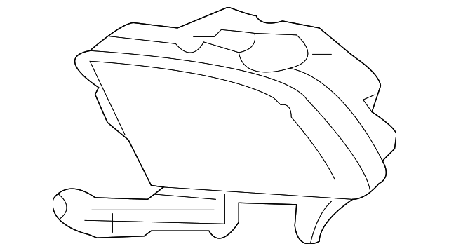92230-1M400 Деталь LAMP BRACKET, LEFT