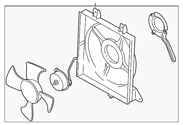 MN162448 Деталь FAN ASSY