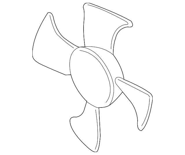 MR568928 Деталь FAN BLADE
