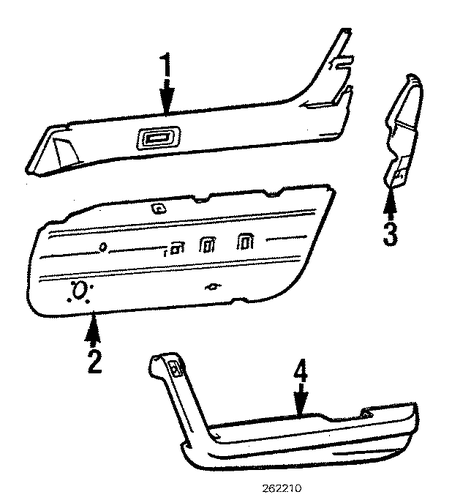 Conquest INTERIOR TRIM - DOOR