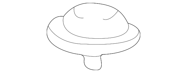 48304-35190 Деталь SPRING BUMPER, LEFT
