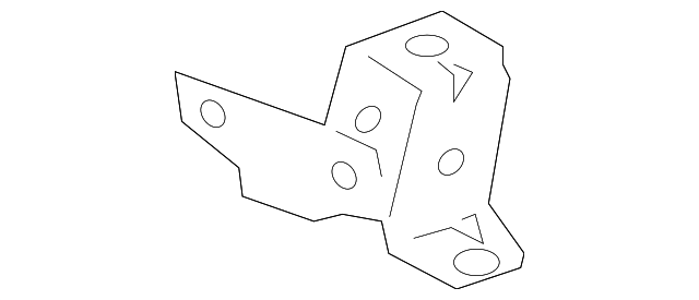 MN159385 Деталь LOWER COVER HINGE, LEFT