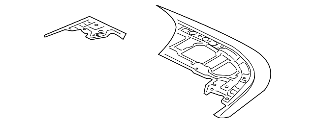 5958A006 Деталь LOWER COVER