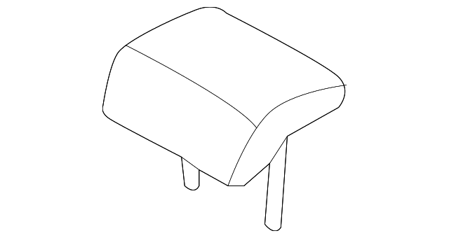 89700-A5350-SBL Деталь HEADREST, CENTER