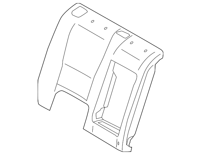 89460-A5380-SBL Деталь SEAT BACK COVER