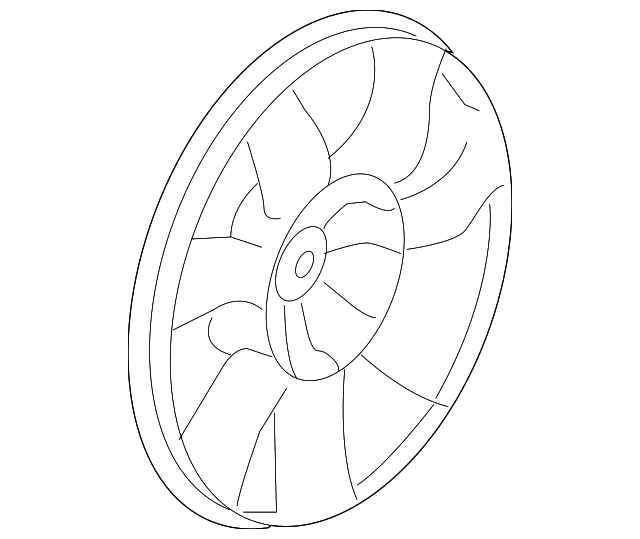 1711178J11 Деталь FAN BLADE, LEFT